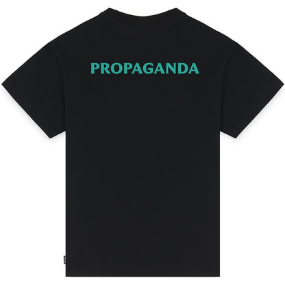 T-shirt Uomo Propaganda - T-Shirt M/M Logo Fire - Nero