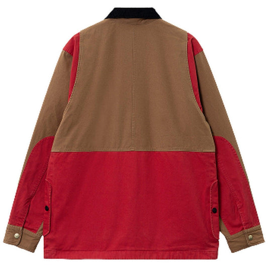 Giacche Uomo Carhartt Wip - Heston Jacket Cotton Canvas - Multicolore