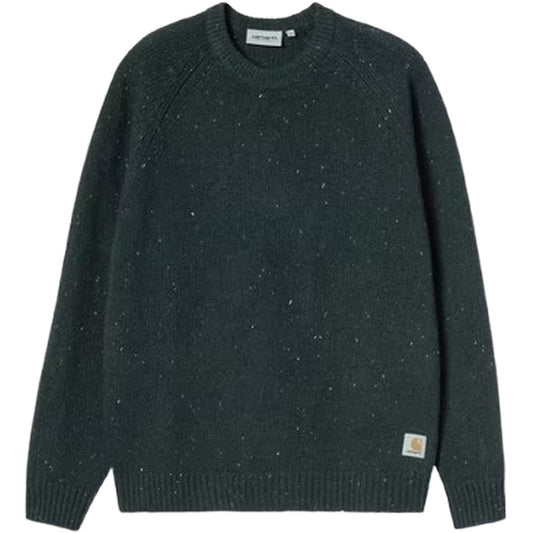 Maglioni Uomo Carhartt Wip - Anglistic Sweater - Verde
