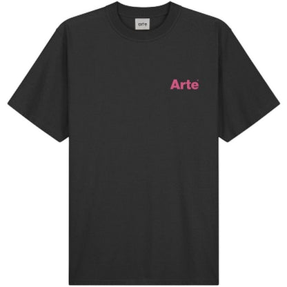 T-shirt Uomo Arte Antwerp - Arte Leaves Back Print - Nero