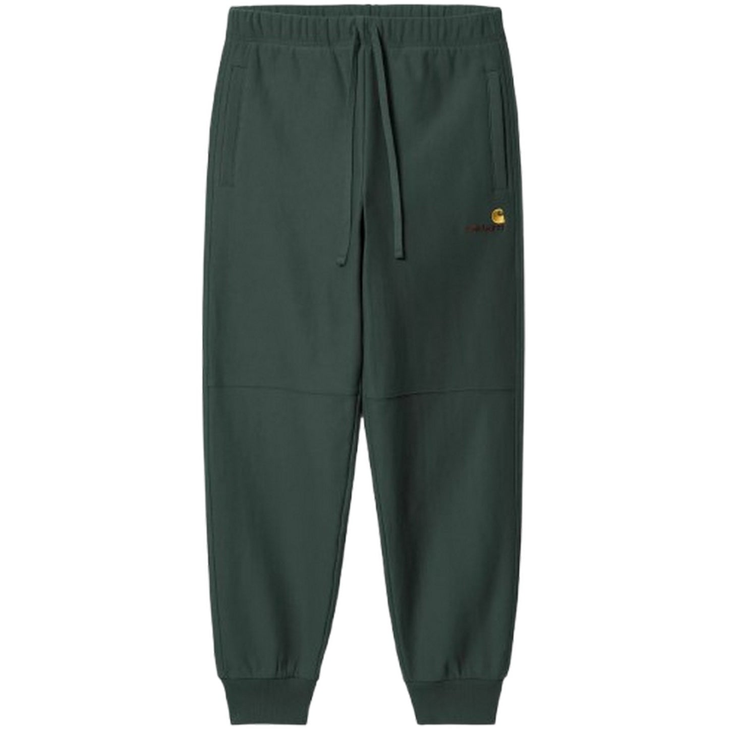 Pantaloni Uomo Carhartt Wip - American Script Jogging Pant - Verde