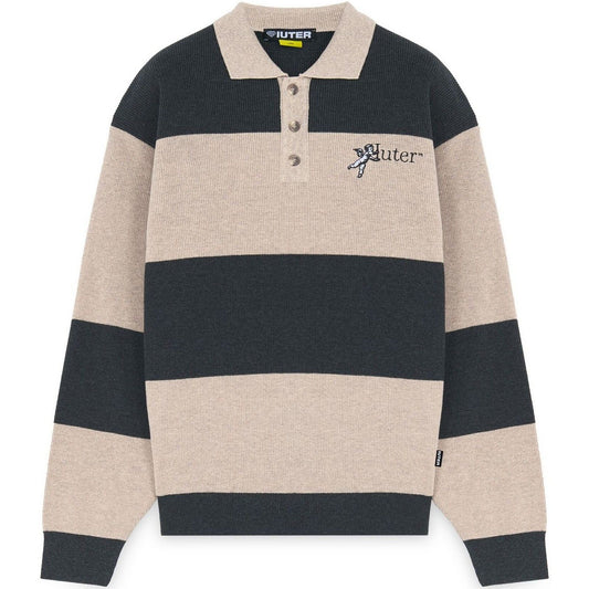 Maglie a manica lunga Uomo Iuter - Souls Knit Polo - Marrone