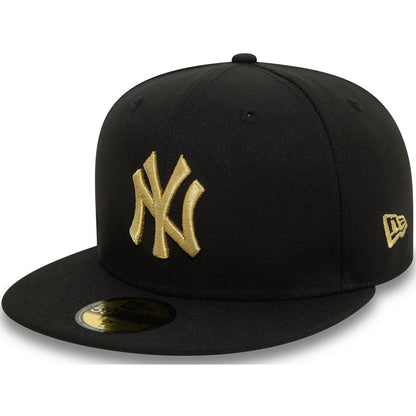 Cappellini da baseball Unisex New Era - Mlb Coops Metallic 59Fifty® - Nero