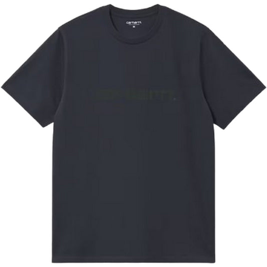 T-shirt Uomo Carhartt Wip - S/S Script T-Shirt - Blu