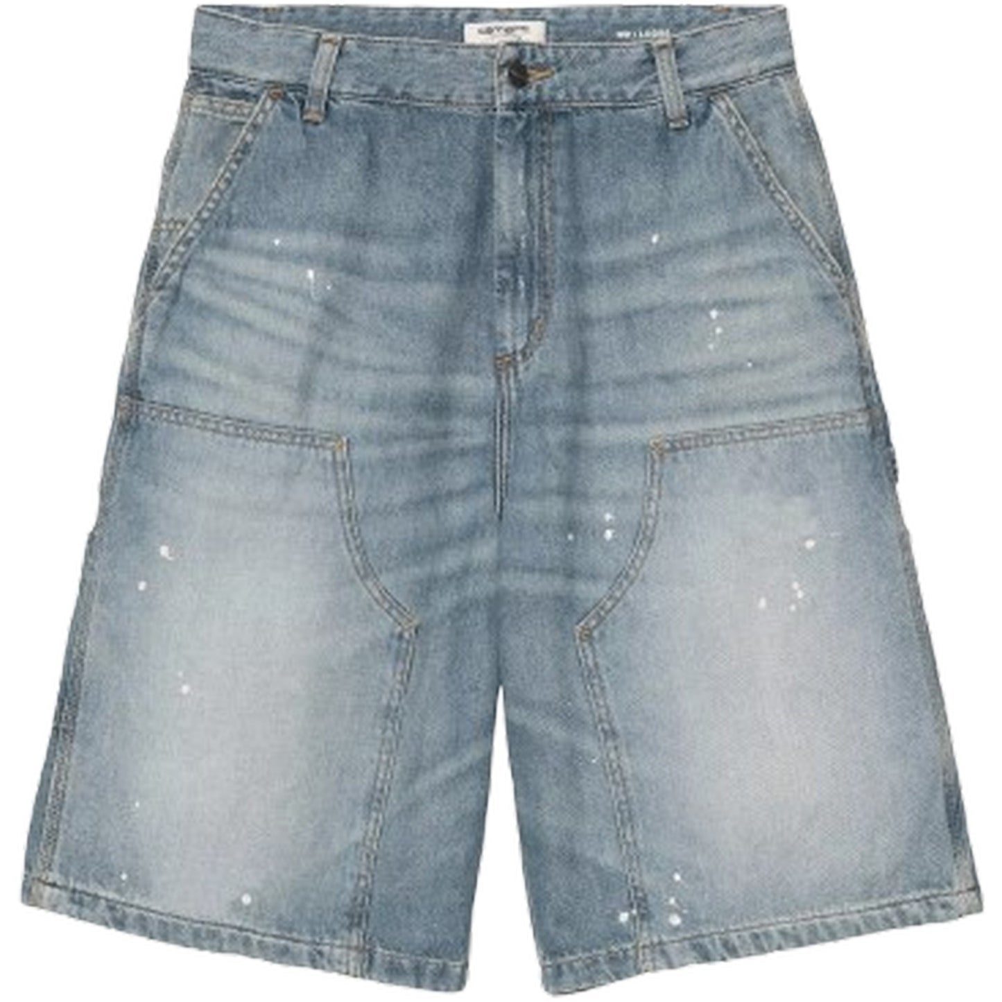 Pantaloncini Donna Carhartt Wip - W' Nixon Double Knee Short - Blu