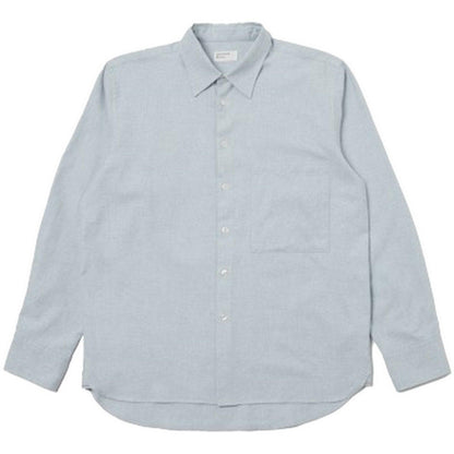 Camicie casual Uomo Universal Works - Square Pocket Shirt - Blu