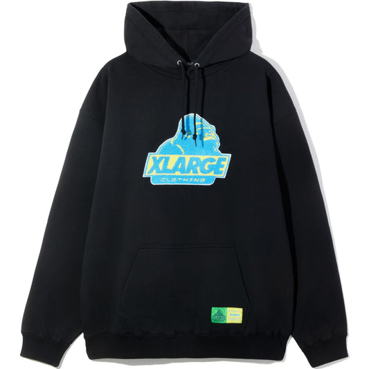 Felpe con cappuccio Unisex XLarge - Old Og Colors Pullover Hooded Sweatshirt - Nero