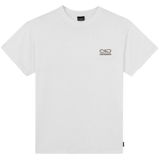 T-shirt Uomo Propaganda - T-Shirt M/M Logo Embroidery - Bianco