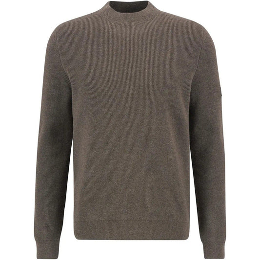 Maglioni Uomo Barbour International - Crawley Crew Neck Jumper - Beige