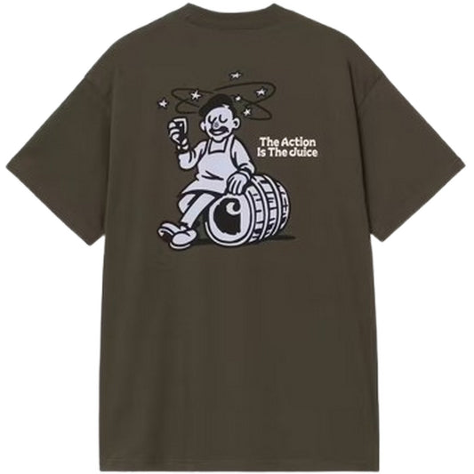 T-shirt Uomo Carhartt Wip - S/S Grape Picker T-Shirt - Verde