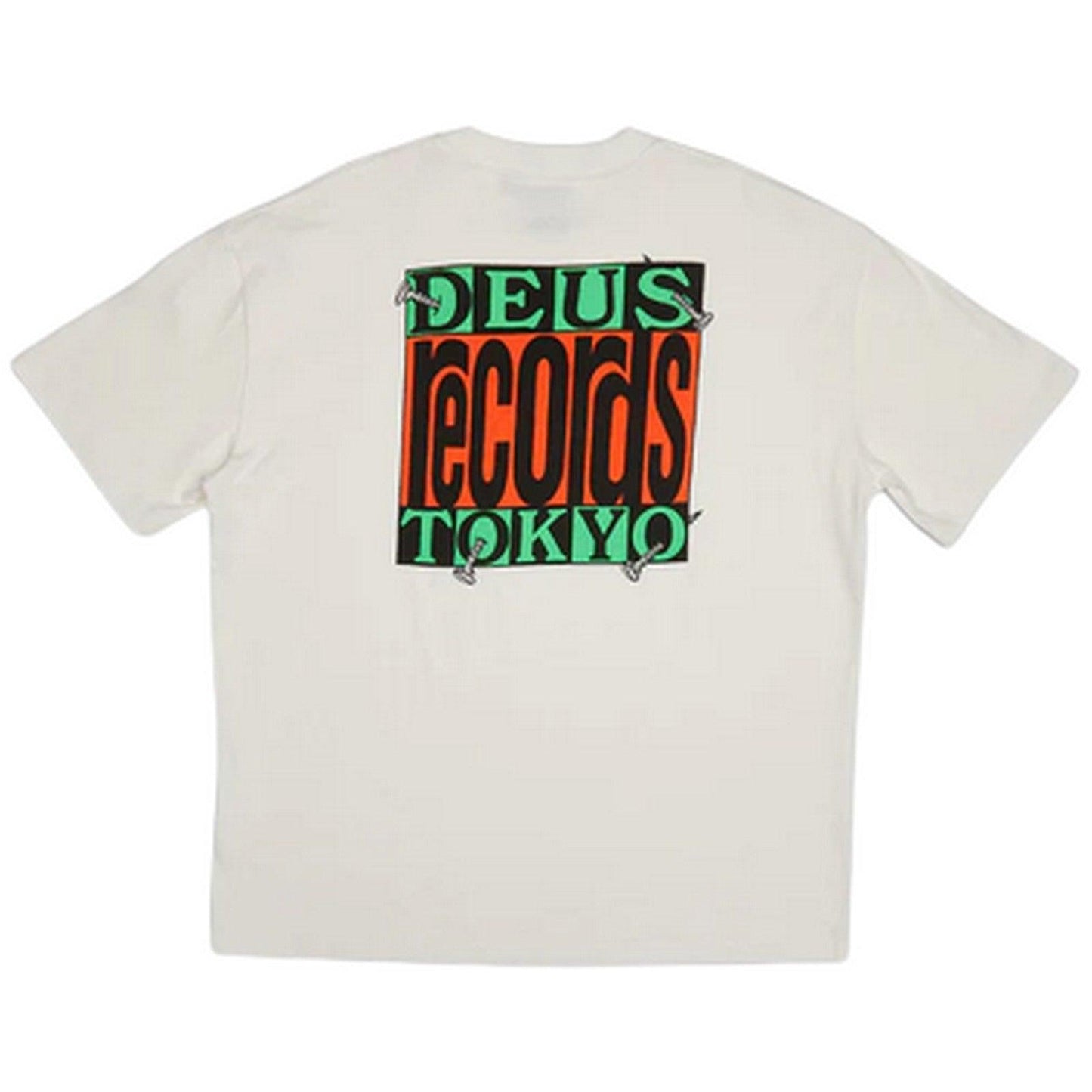 T-shirt Uomo Deus Ex Machina - Screw Loose Tee - Bianco