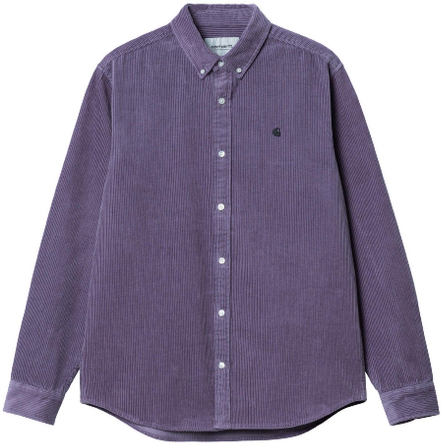 Camicie casual Uomo Carhartt Wip - L/S Madison Cord Shirt - Viola