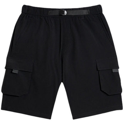Bermuda Uomo Dolly Noire - Techno Cargo Shorts - Nero