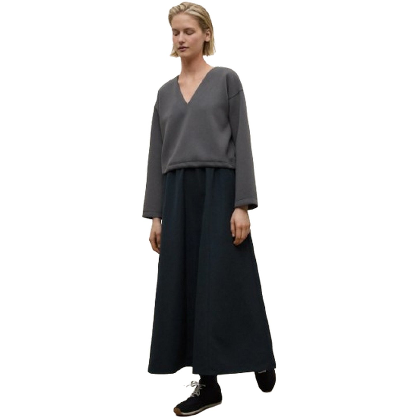 Vestiti casual Donna Ecoalf - Elodie Dress Woman - Grigio