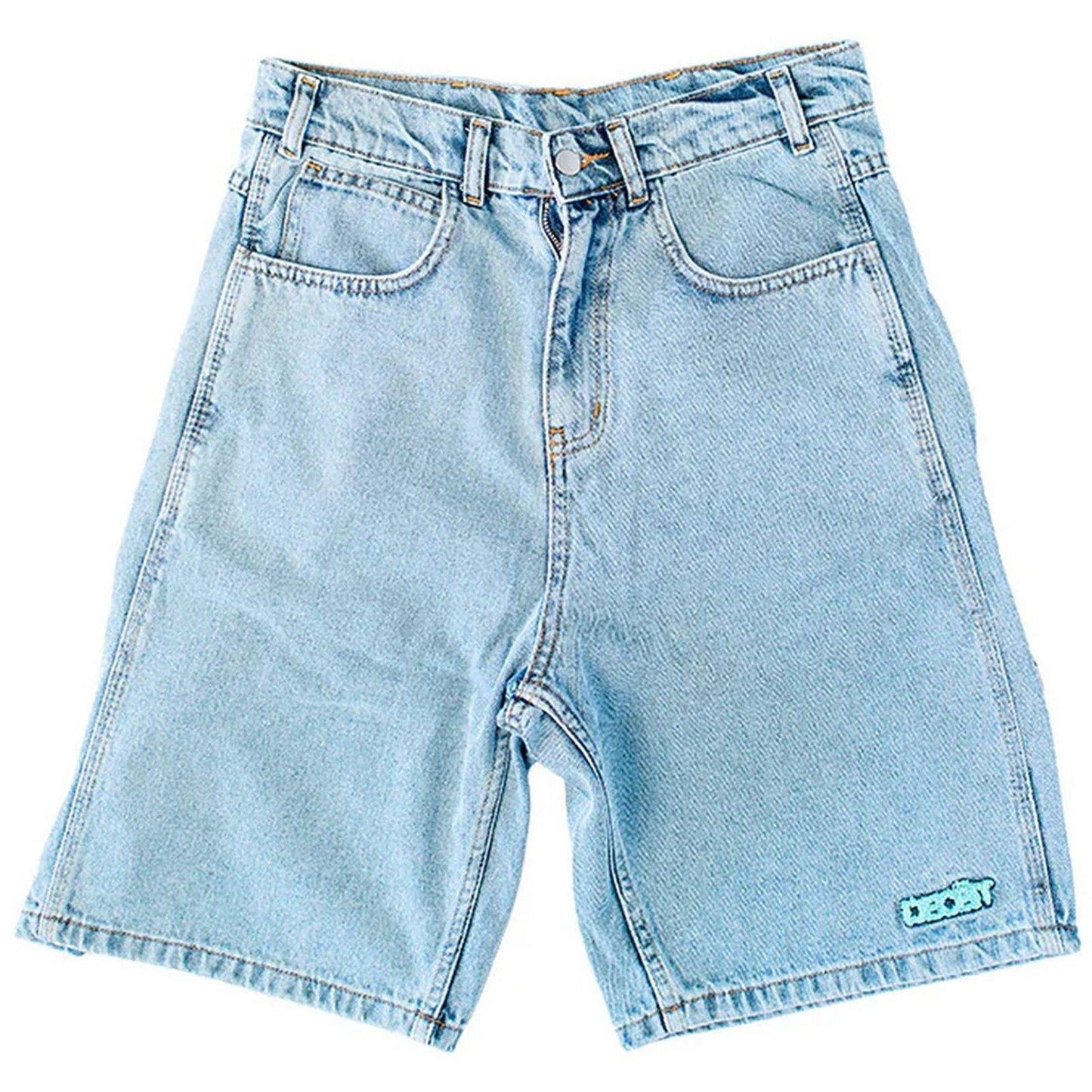 Bermuda Uomo Deceit - Deceit Logo Denim Short - Celeste