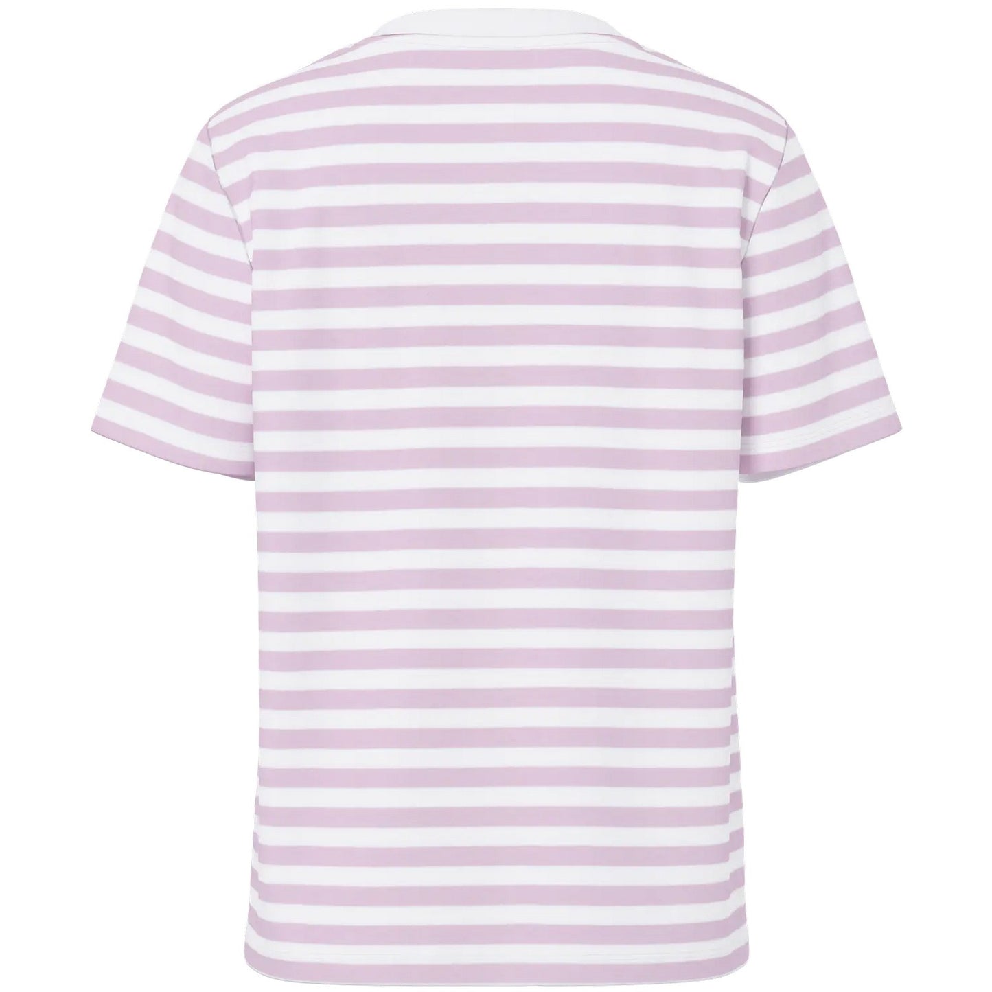 T-shirt Donna Pieces - Pcria Ss Tee Stripes Noos Bc - Viola