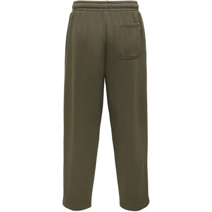 Pantaloni Uomo Only & Sons - Onsceres Wide Pant Noos - Grigio