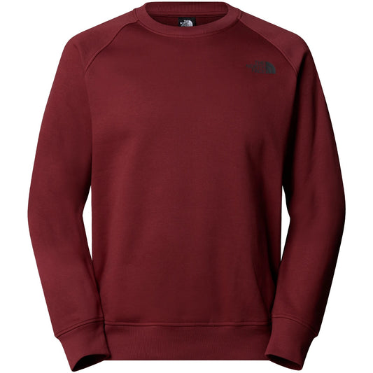 Felpe senza cappuccio Uomo The North Face - M Raglan Box Nse Crew - Bordeaux