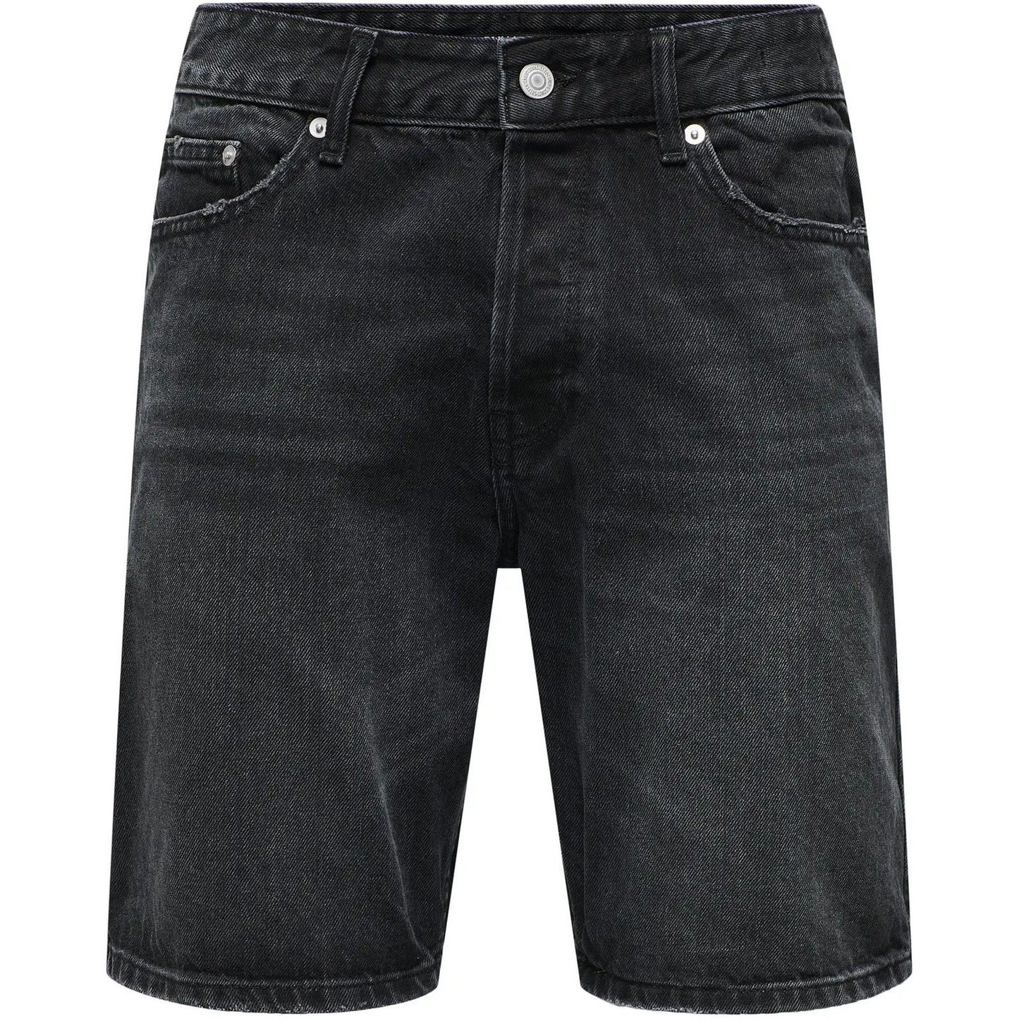 Pantaloncini Uomo Only & Sons - Onsedge Black 2047 Tai Dnm Shorts Noos - Nero