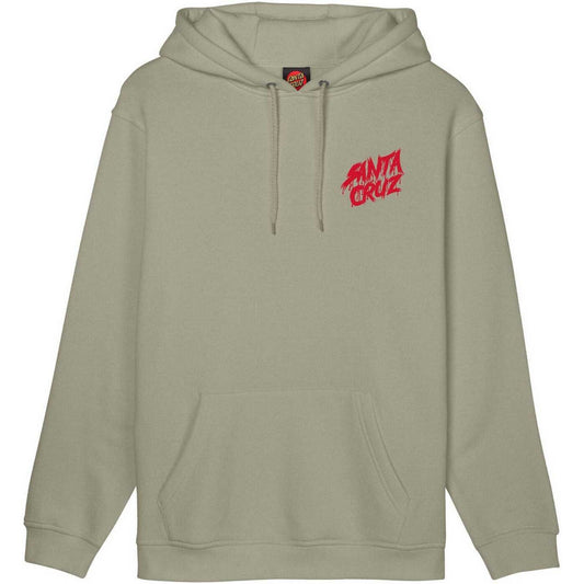 Felpe con cappuccio Uomo Santa Cruz - Meek Concrete Slasher Hood - Grigio