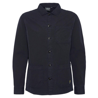 Camicie casual Uomo Barbour International - Jack Overshirt - Nero