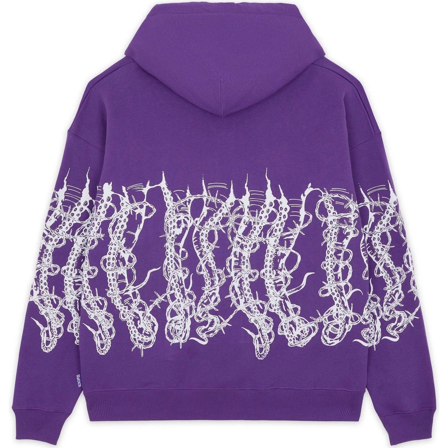 Felpe con cappuccio Uomo Octopus - Octopus By Giorgio Di Salvo – Barbed Wire Hoodie - Viola