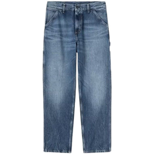 Pantaloni Uomo Carhartt Wip - Single Knee Pant - Blu