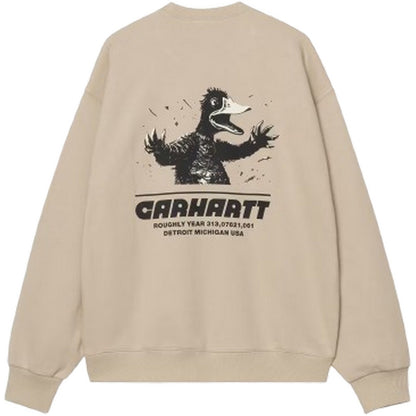 Maglie a manica lunga Uomo Carhartt Wip - Wiptopia Sweat - Bianco
