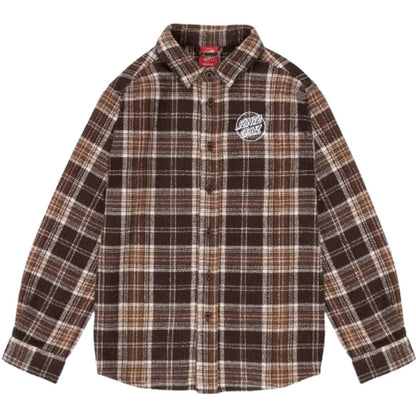 Camicie Ragazzi Unisex Santa Cruz - Youth Chopper LS Shirt - Marrone