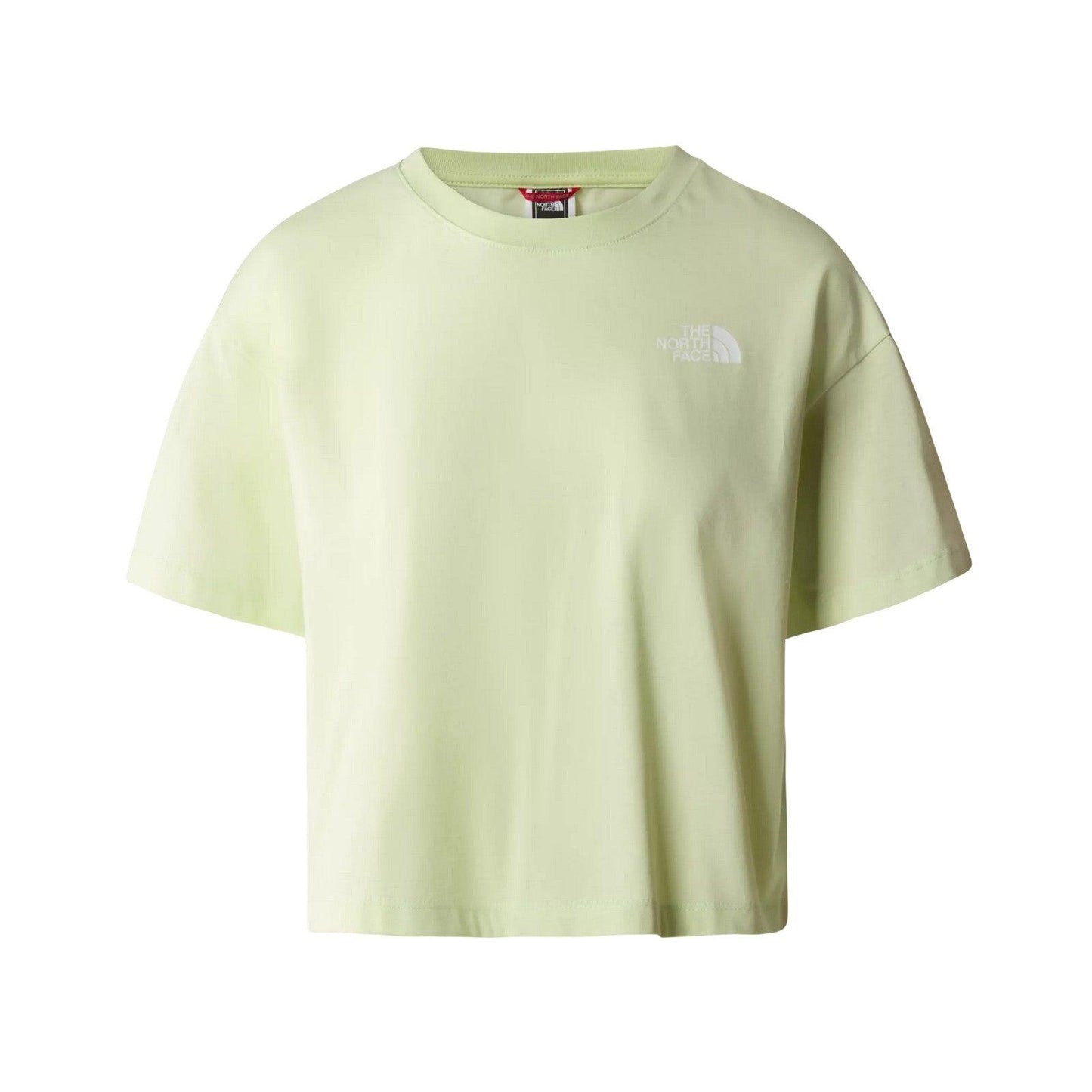 T-shirt Donna The North Face - W Cropped Simple Dome Tee - Verde