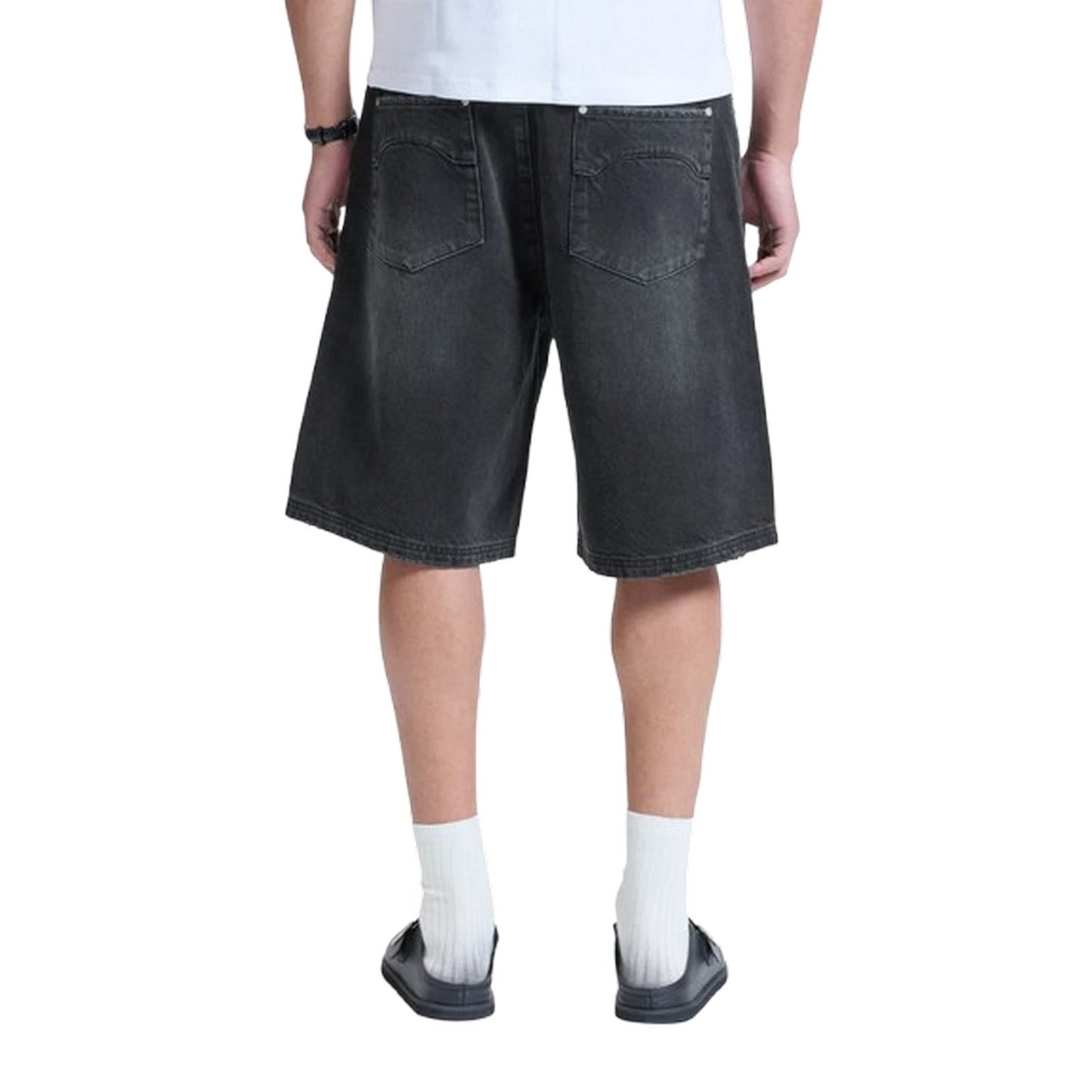 Pantaloncini Unisex Reternity - Studded Jorts - Nero