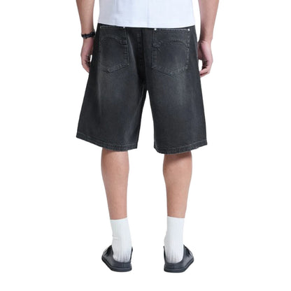 Pantaloncini Unisex Reternity - Studded Jorts - Nero