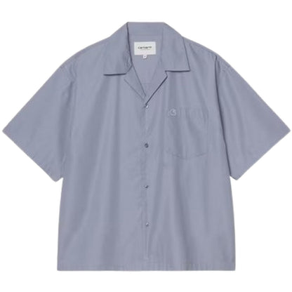 Camicie casual Uomo Carhartt Wip - S/S Kendry Shirt - Blu