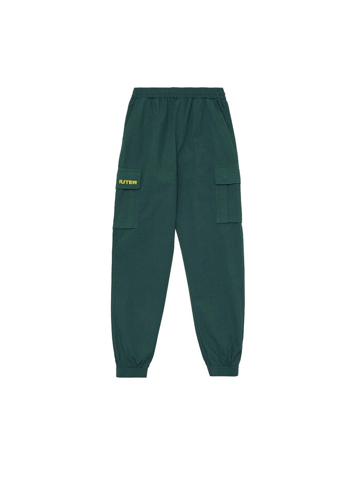 Pantaloni Uomo Iuter - Jogger Cargo - Verde