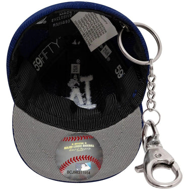 Uomo Unisex New Era - Mlb Mini Cap Keychain - Blu