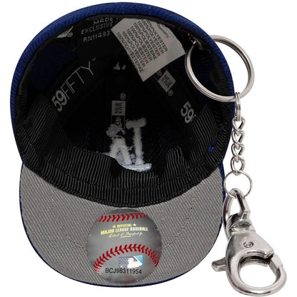 Uomo Unisex New Era - Mlb Mini Cap Keychain - Blu