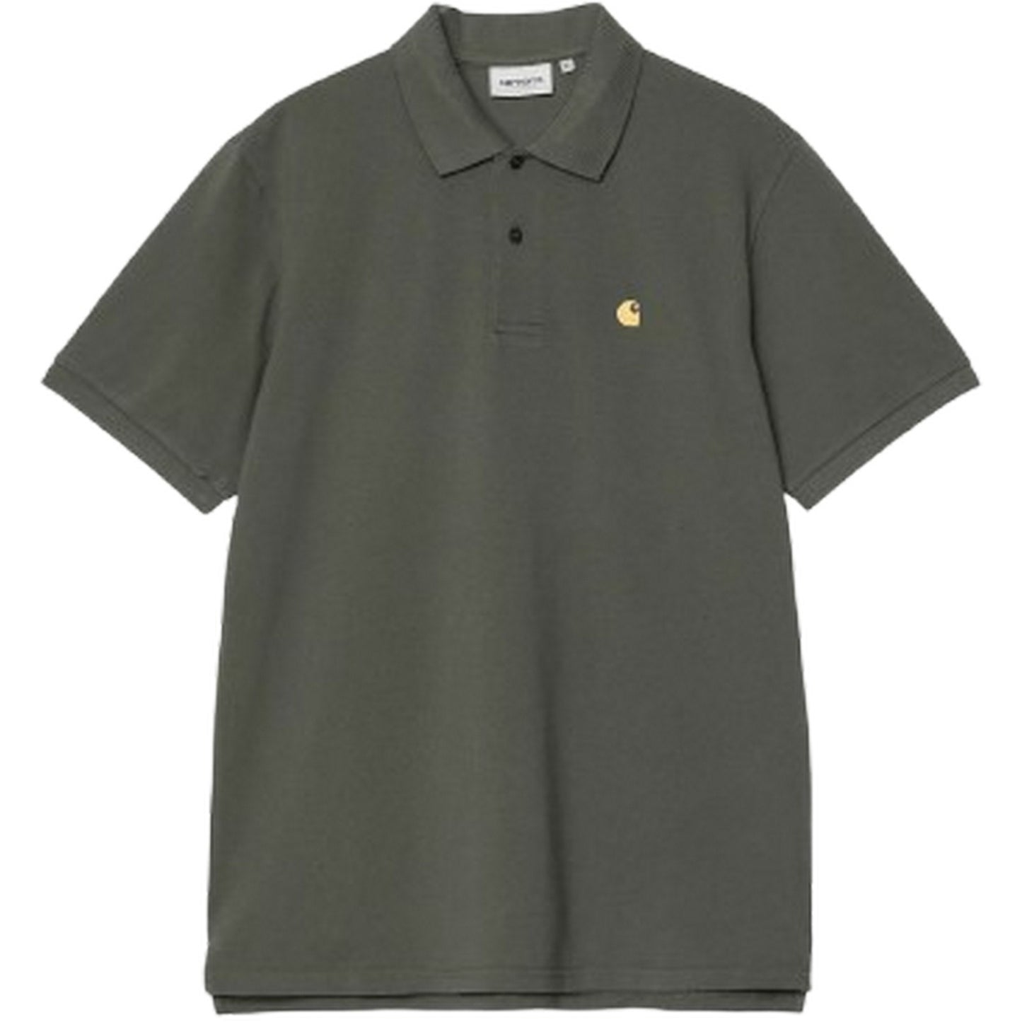 Polo Uomo Carhartt Wip - S/S Chase Pique Polo - Verde