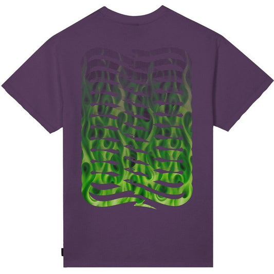 T-shirt Uomo Propaganda - T-Shirt M/M Ribs Flames - Viola