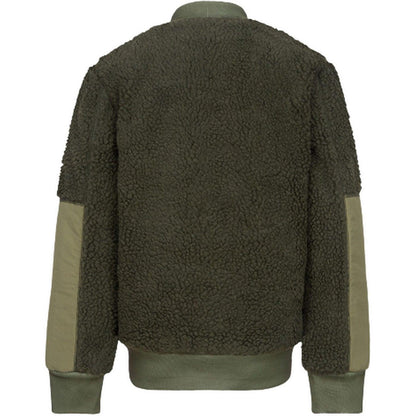 Giubbini Ragazzo Nike - Nike Sherpa Bomber Cargo Khaki - Verde