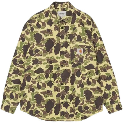 Camicie casual Uomo Carhartt Wip - L/S Duck Shirt - Verde