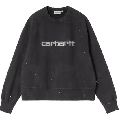 Felpe senza cappuccio Donna Carhartt Wip - W' Painter Sweat - Nero