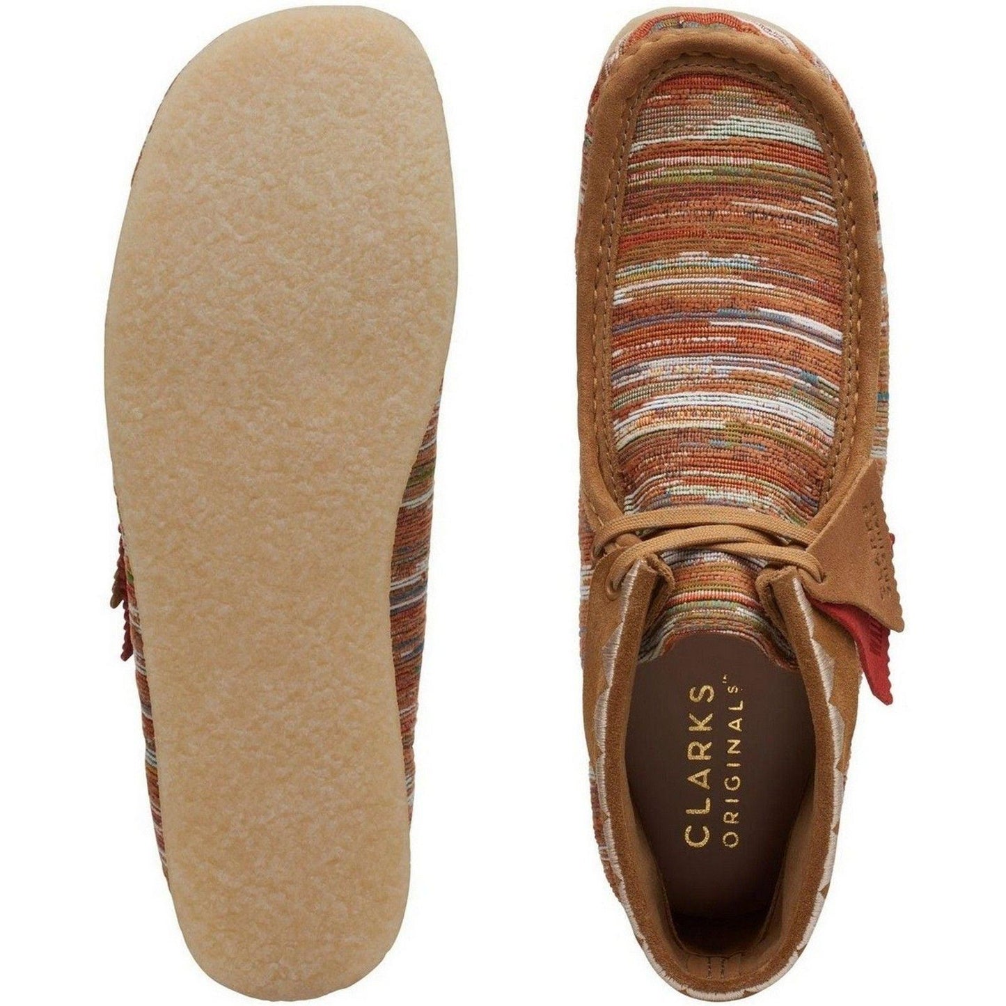 Sneaker Uomo Clarks - Wallabee Boot - Multicolore