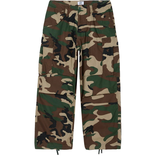 Pantaloni Uomo Obey - Baggy Cargo Pant - Camouflage