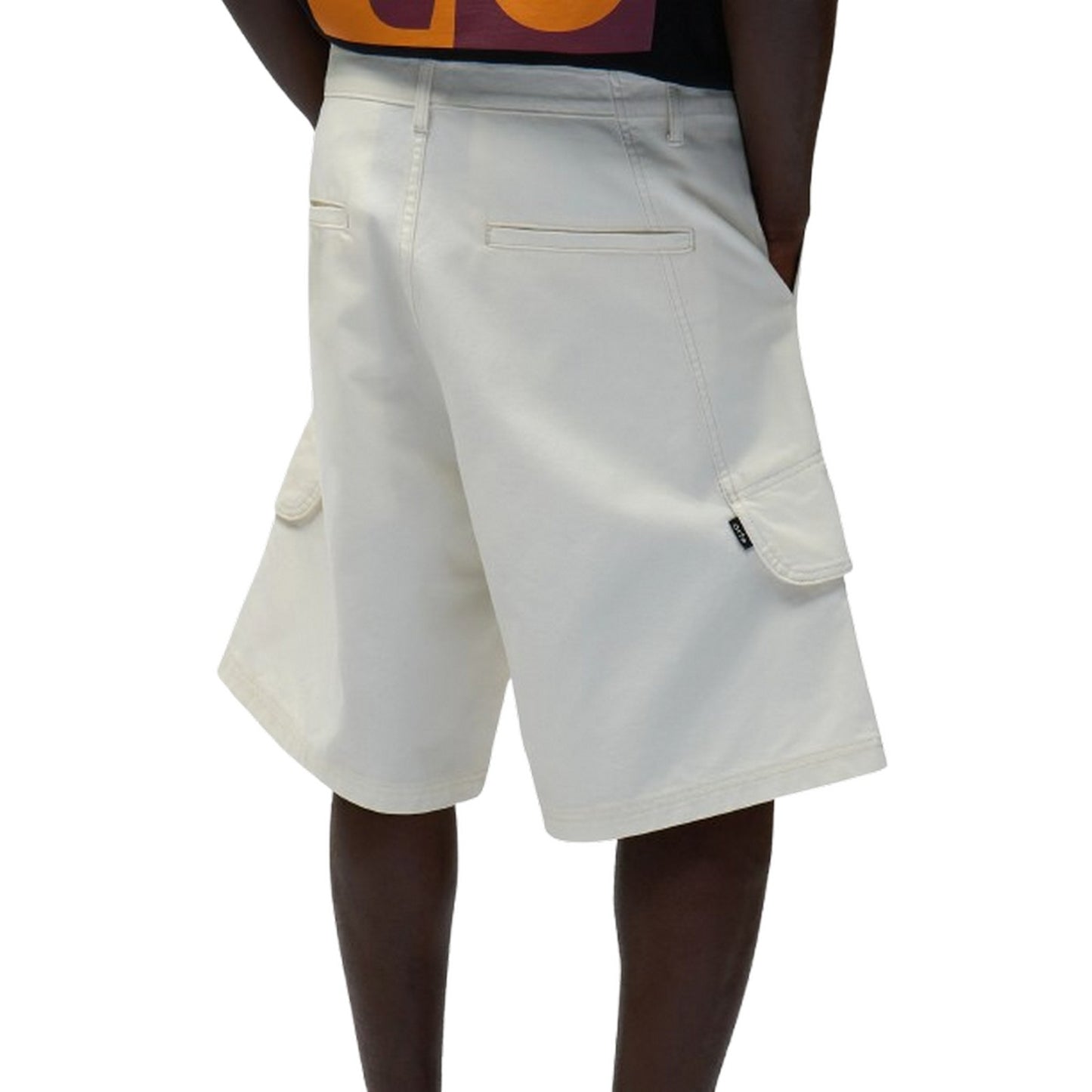 Pantaloncini Uomo Arte Antwerp - Canvas Cargo Shorts - Bianco