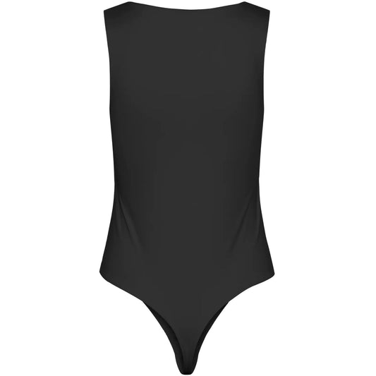 Body Donna Pieces - Pcneja Sl Bodystocking Noos Bc - Nero