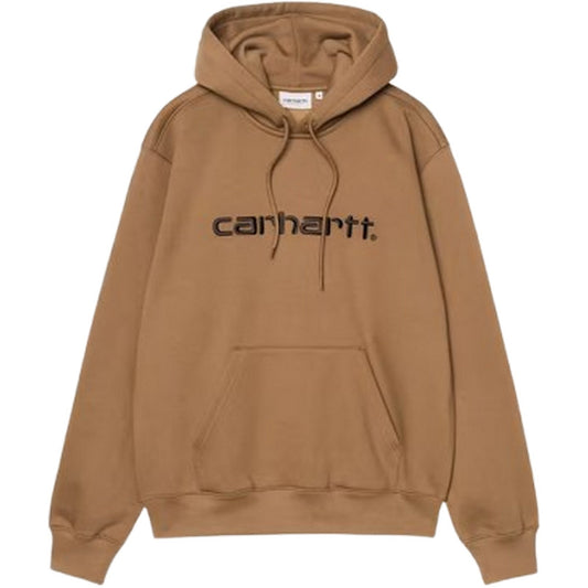 Felpe con cappuccio Uomo Carhartt Wip - Hooded Carhartt Sweat - Marrone