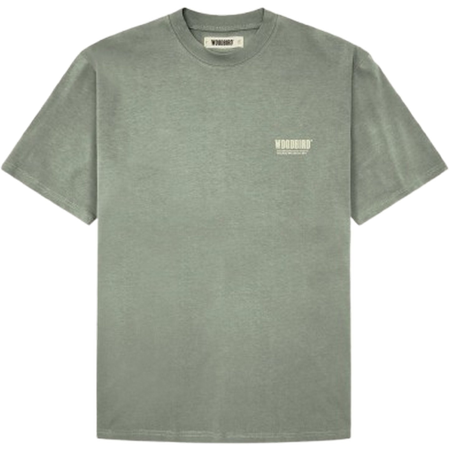 T-shirt Uomo Woodbird - WBBaine Soya Tee - Grigio