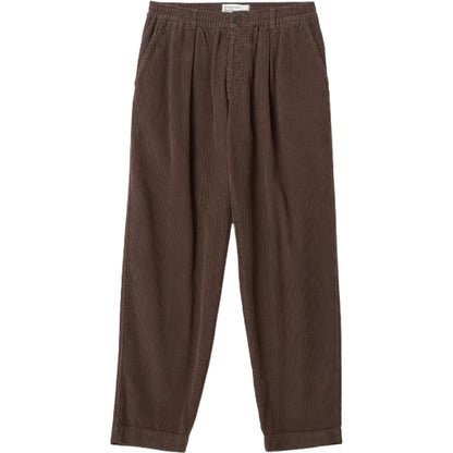 Pantaloni Uomo Universal Works - Pleated Track Pant - Marrone