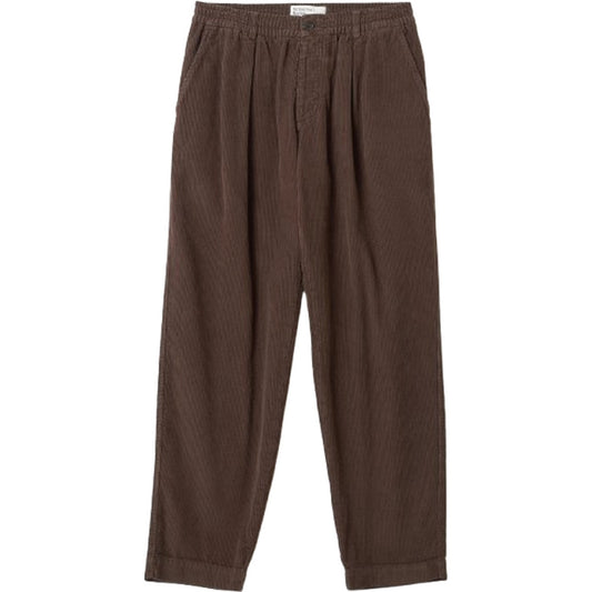 Pantaloni Uomo Universal Works - Pleated Track Pant - Marrone