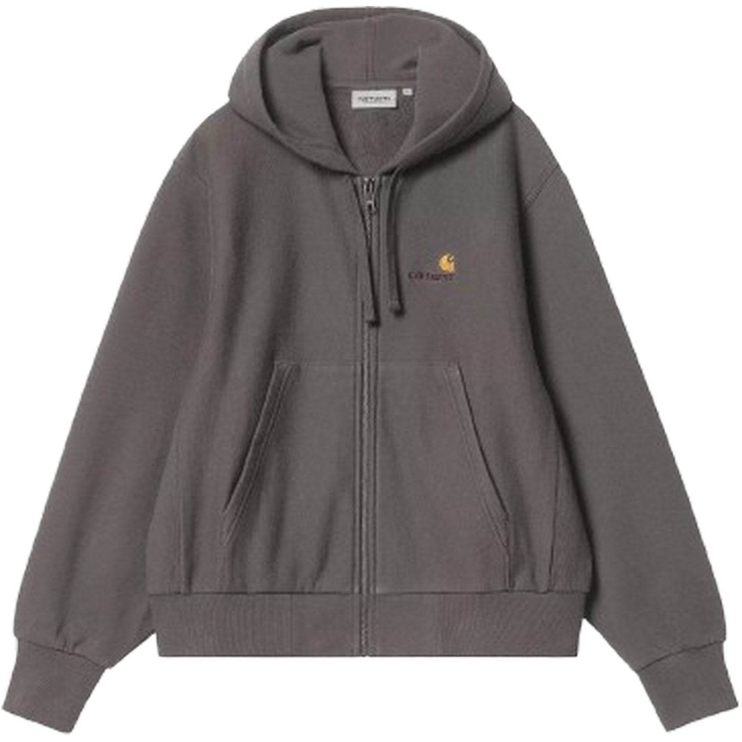 Felpe con cappuccio Donna Carhartt Wip - W' Hd American Scr. Jacket - Grigio